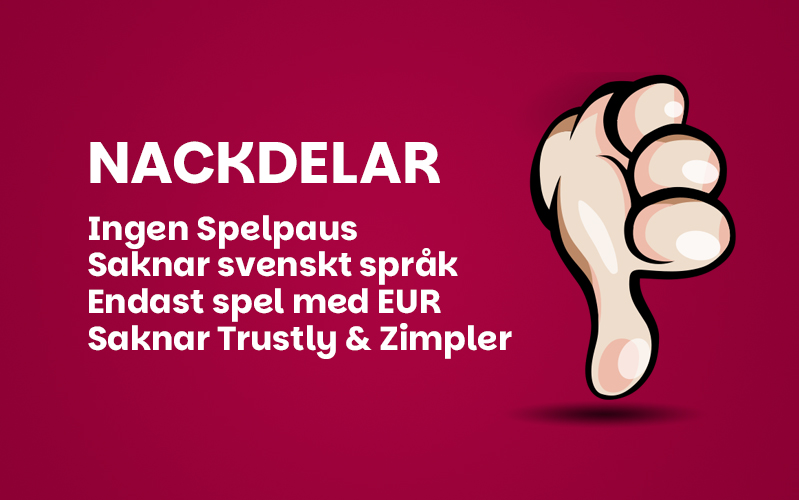 MGA nackdelar